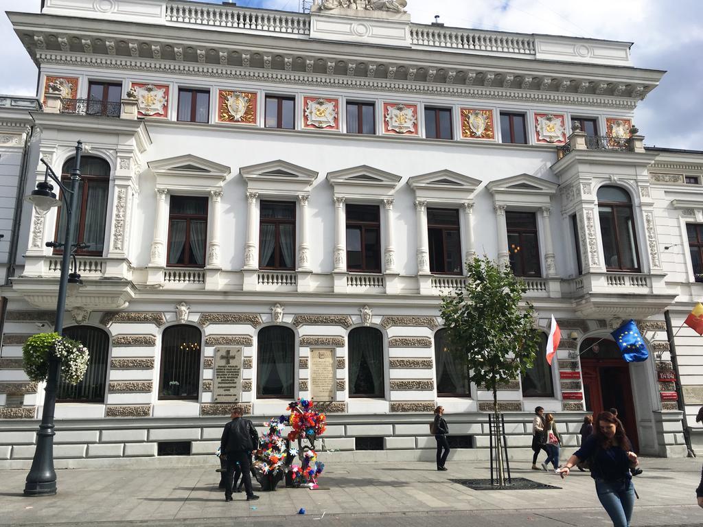 Apartament I Love Piotrkowska Z Wielkim Lustrem, Balkonem I Klimatyzacja Łódź Esterno foto